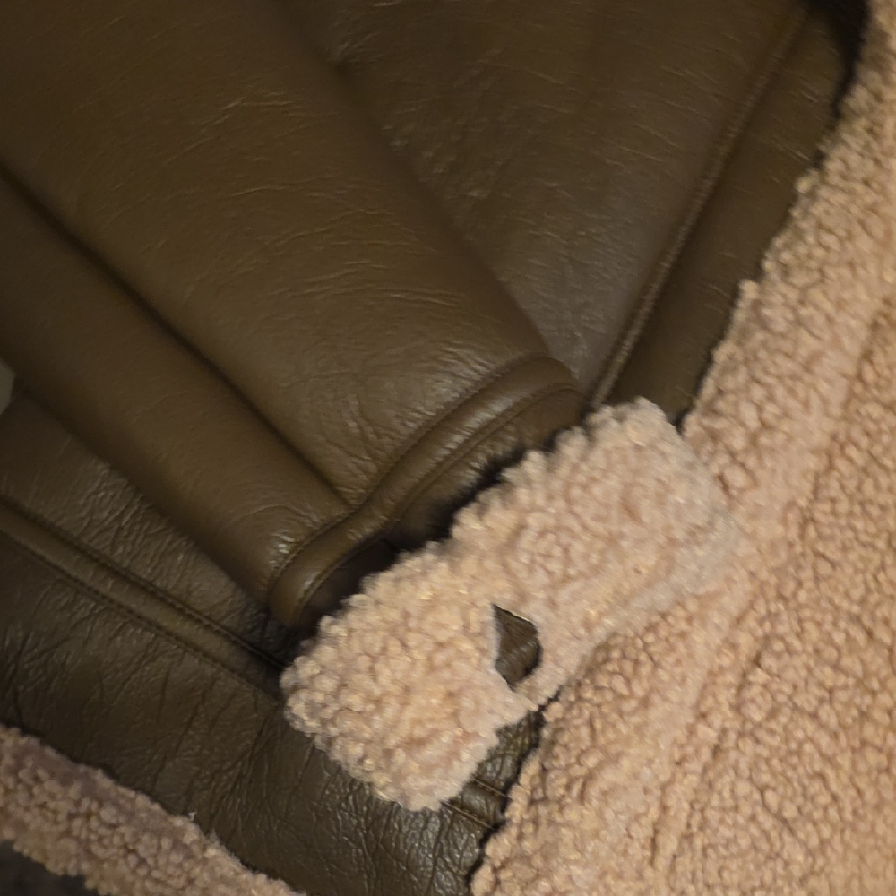 Macy's Brown and Cream Teddy Jacket - Picture 4 of 10
